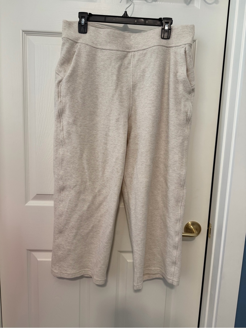 lululemon wide leg pants - cream